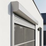 Rulouri exterioare aplicate cu plasă